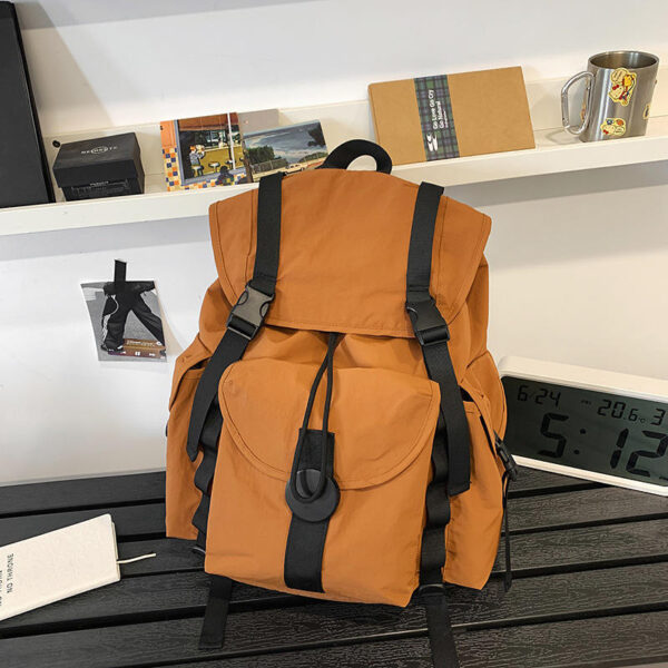 Large Capacity Lightweight Laptop Backpack for Women Men Outdoor Sports Hiking Bag Nylon Soft for Student School Use Travel