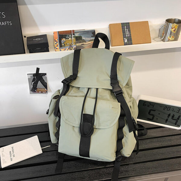 Large Capacity Lightweight Laptop Backpack for Women Men Outdoor Sports Hiking Bag Nylon Soft for Student School Use Travel