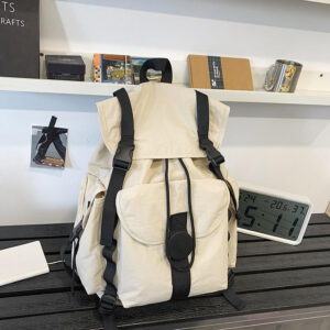 Large Capacity Lightweight Laptop Backpack for Women Men Outdoor Sports Hiking Bag Nylon Soft for Student School Use Travel