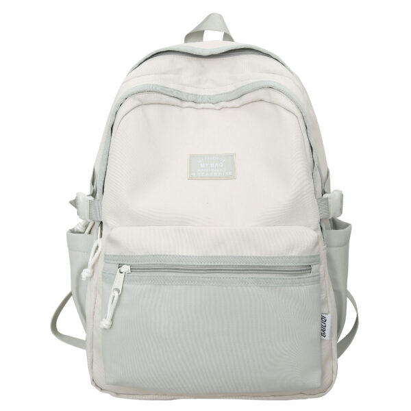 Wholesale Fashion Schoolbag Nylon Junior Casual Laptop Backpack for Girls High Capacity College Backpack