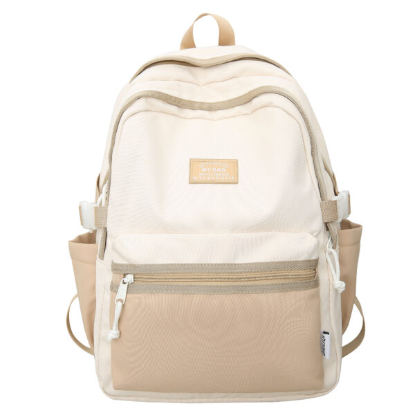 Wholesale Fashion Schoolbag Nylon Junior Casual Laptop Backpack for Girls High Capacity College Backpack